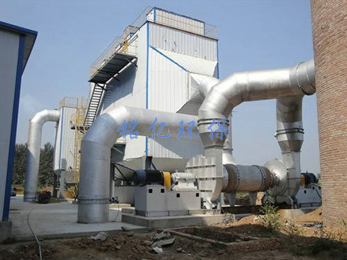 除塵器安裝現(xiàn)場(chǎng)